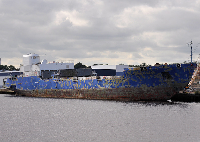 Ice Maiden I pictured laid up at Wallsend on 26th August 2012
