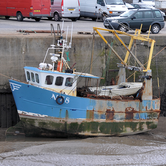 Photograph of the vessel fv Immanuel V pictured at Kirkcudbright on 5th May 2012