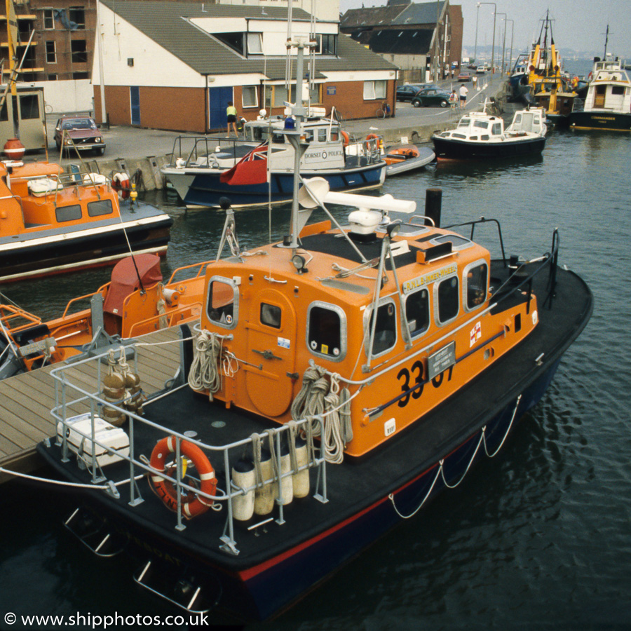 RNLB Inner Wheel pictured at Poole on 24th July 1989