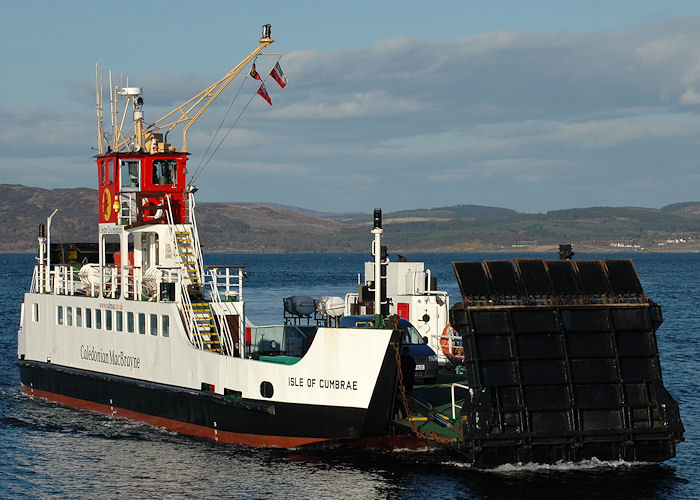  Isle of Cumbrae pictured arriving at Tarbert, Loch Fyne on 3rd May 2010