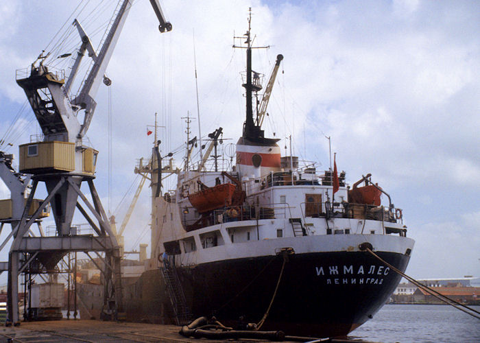  Izhmales pictured at Saint Nazaire on 10th July 1990