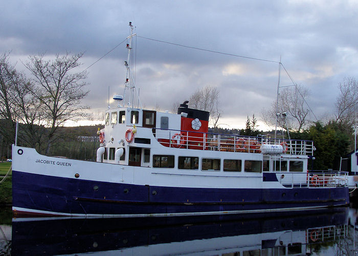  Jacobite Queen pictured at Inverness on 10th April 2012