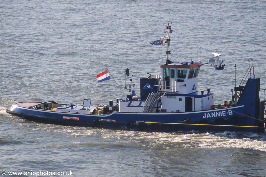  Jannie-B pictured in Rotterdam on 17th June 2002