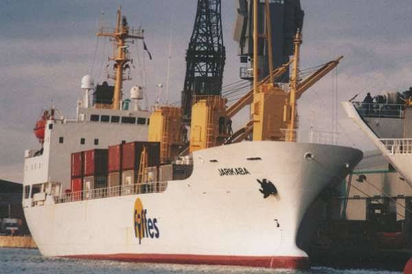  Jarikaba pictured in Southampton on 25th November 1999