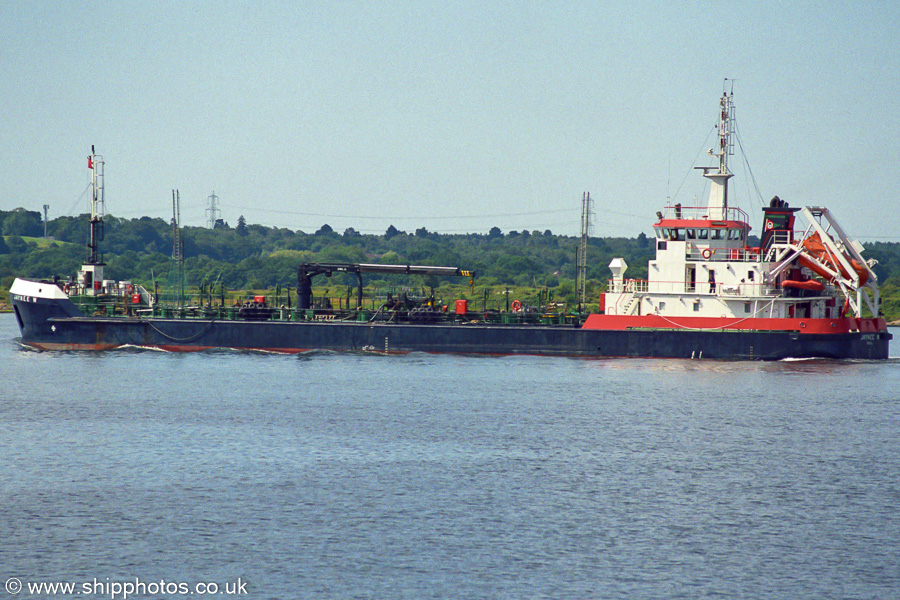 Photograph of the vessel  Jaynee W pictured at Southampton on 24th June 2002