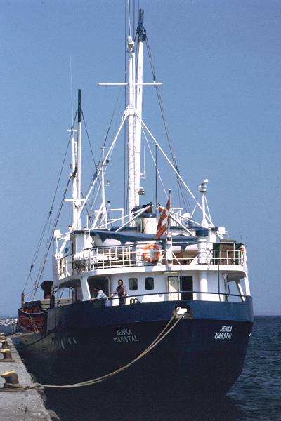 Photograph of the vessel  Jenka pictured in Århus on 29th May 1998