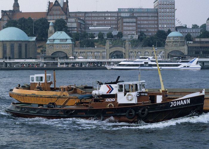  Johann pictured in Hamburg on 23rd August 1995