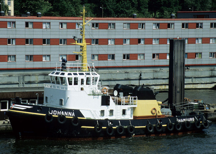 Photograph of the vessel  Johanna pictured in Hamburg on 5th June 1997