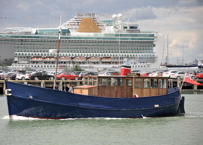 Photograph of the vessel  John Russell pictured at Southampton on 20th July 2012