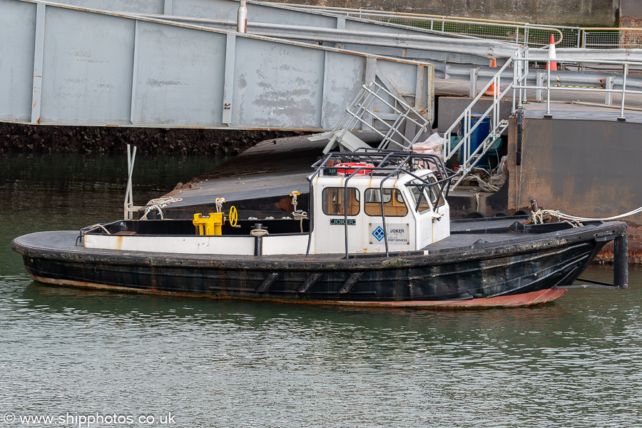 Photograph of the vessel  Joker pictured in Empress Dock, Southampton on 26th April 2025