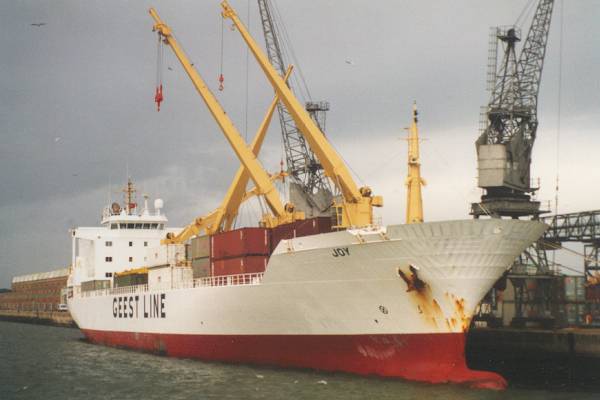 Photograph of the vessel  Joy pictured in Southampton on 7th January 1998