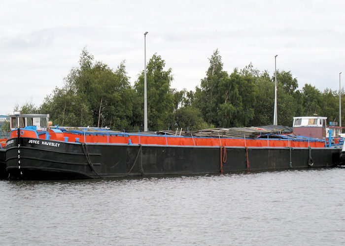 Photograph of the vessel  Joyce Hawksley pictured at Goole on 6th September 2009