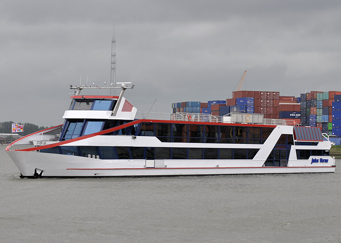 Photograph of the vessel  Jules Verne pictured in Eemhaven, Rotterdam on 24th June 2012