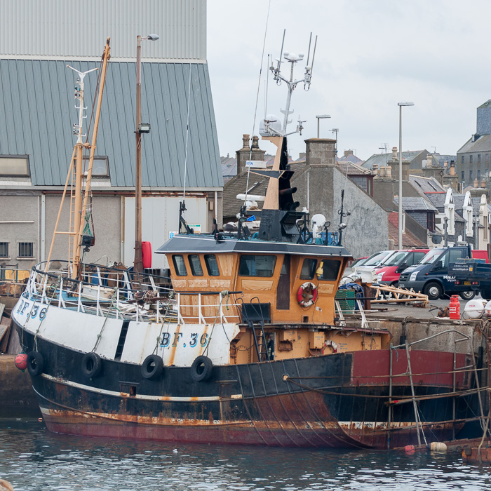 fv Kairos pictured at Macduff on 5th May 2014