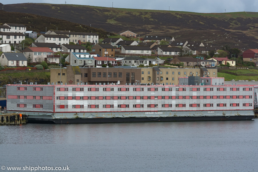Photograph of the vessel  Kalmar pictured at Lerwick on 18th May 2015