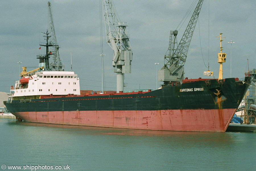  Kapitonas Simkus pictured in Southampton on 27th September 2003