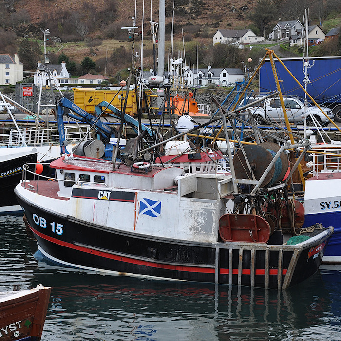 fv Kayleigh M pictured at Mallaig on 7th April 2012