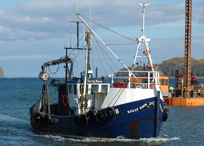 fv Kelly Emm pictured arriving at Campbeltown on 3rd May 2010