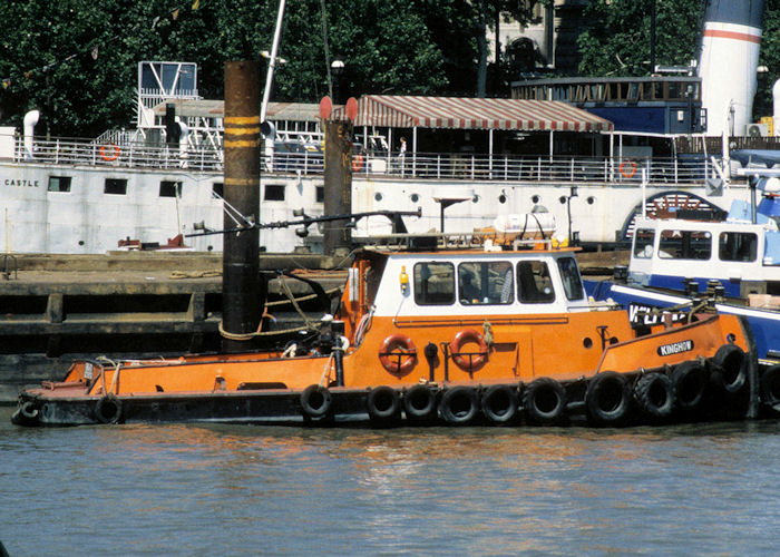 Photograph of the vessel  Kinghow pictured in London on 19th July 1997