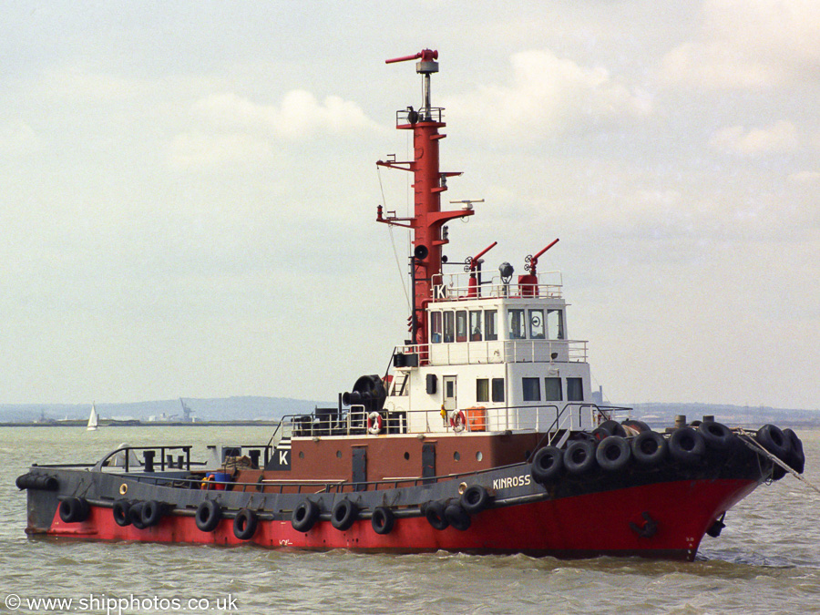  Kinross pictured on the River Medway on 16th August 2003
