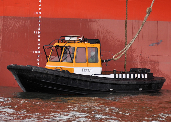 Photograph of the vessel  KRVE 11 pictured in Botlek, Rotterdam on 24th June 2012