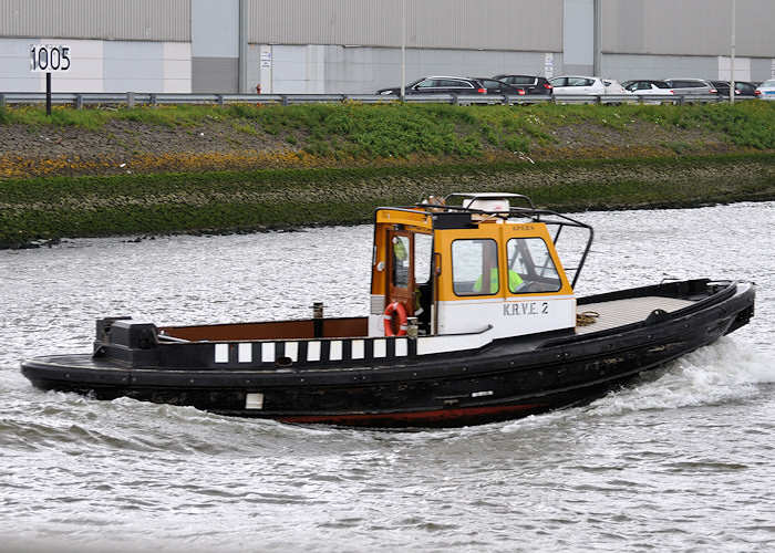 Photograph of the vessel  KRVE 2 pictured in Waalhaven, Rotterdam on 24th June 2012