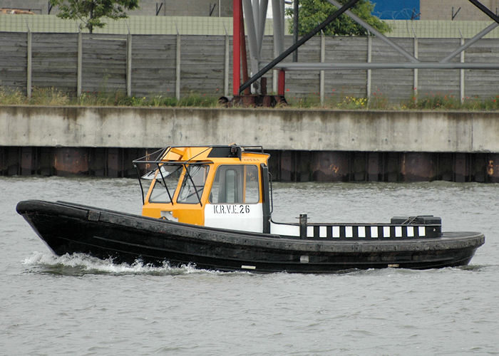 Photograph of the vessel  KRVE 26 pictured in Waalhaven, Rotterdam on 20th June 2010