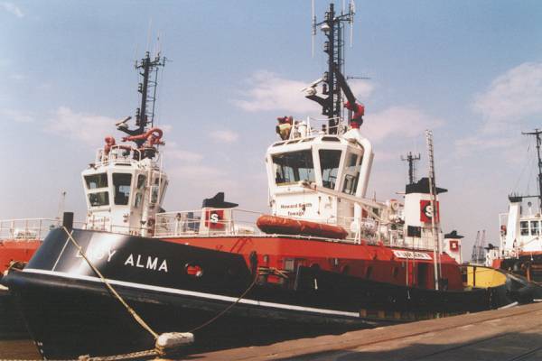 Photograph of the vessel  Lady Alma pictured in Immingham on 18th June 2000