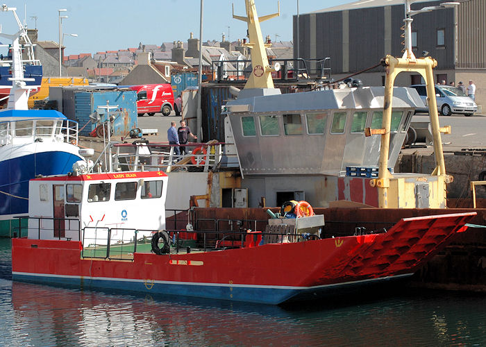 Photograph of the vessel  Lady Jean pictured at Macduff on 28th April 2011