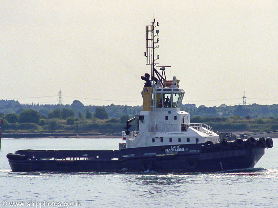  Lady Madeleine pictured at Southampton on 5th July 2003