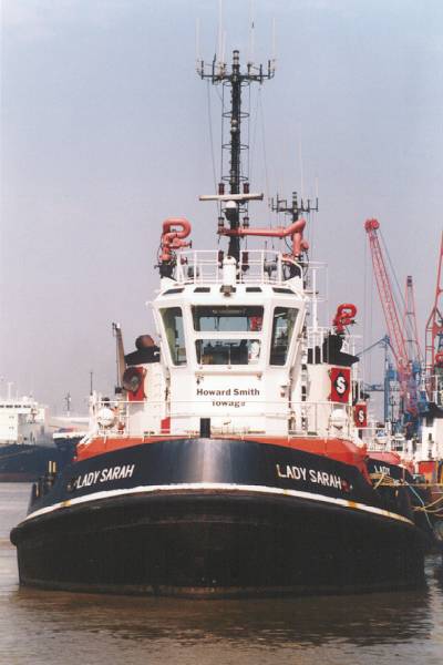 Photograph of the vessel  Lady Sarah pictured in Immingham on 18th June 2000