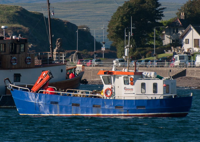 Photograph of the vessel  Laxi II pictured at Oban on 20th September 2014