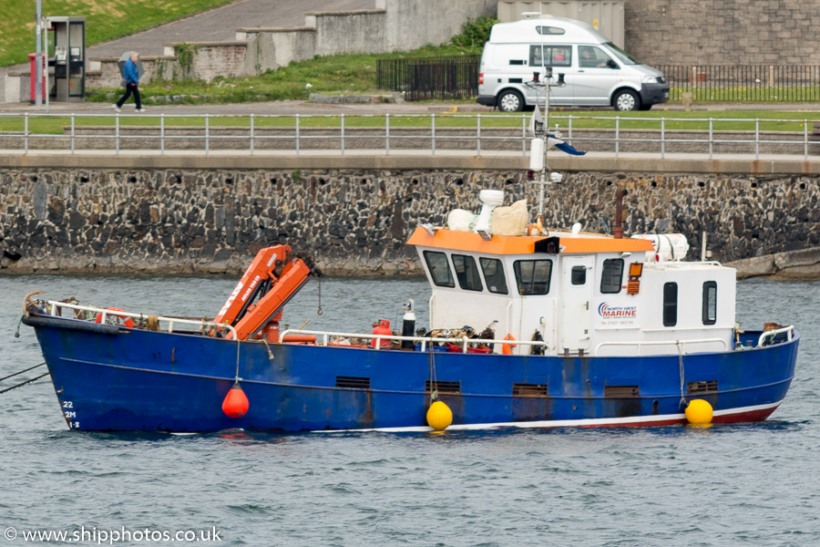 Photograph of the vessel  Laxi II pictured at Oban on 15th May 2016