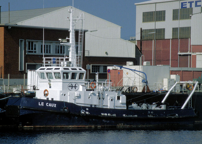 Photograph of the vessel  Le Caux pictured at Le Havre on 15th August 1997