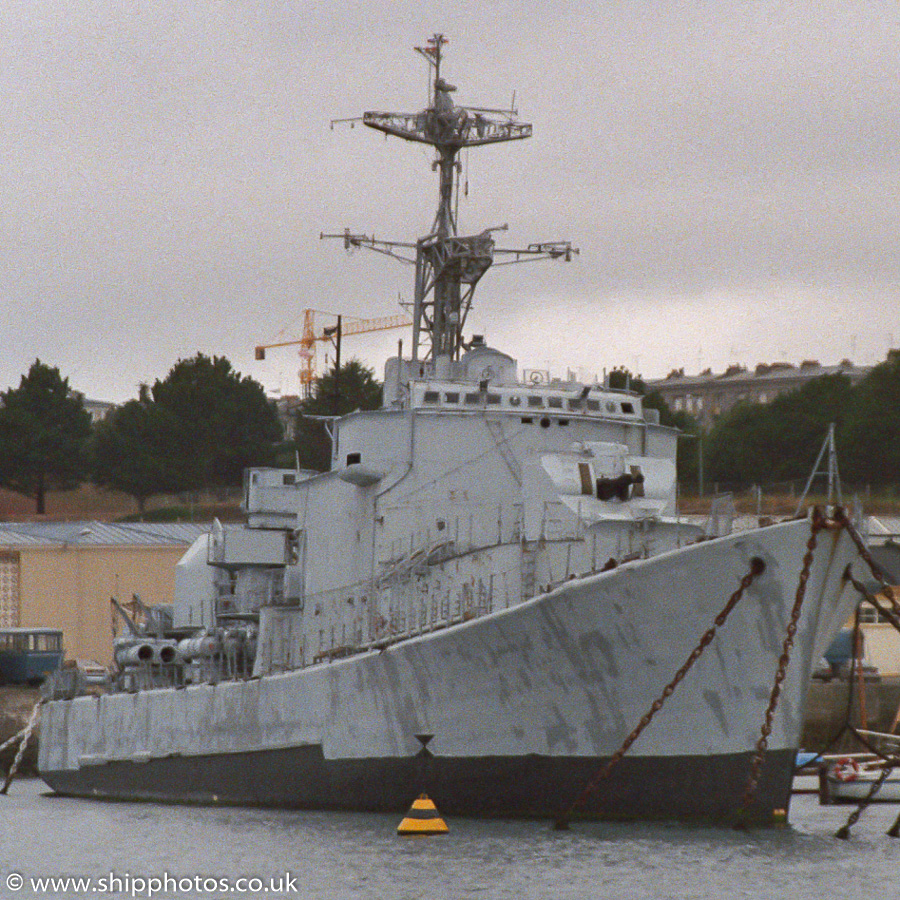 FS Le Vendeen pictured at Brest on 25th August 1989