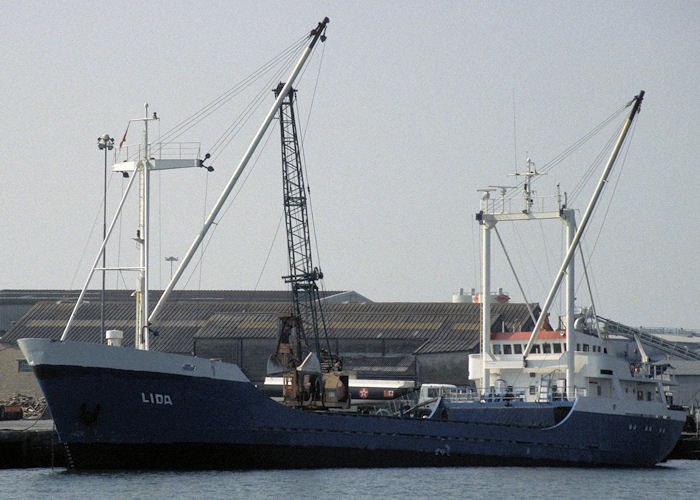 Photograph of the vessel  Lida pictured at Poole on 26th September 1997