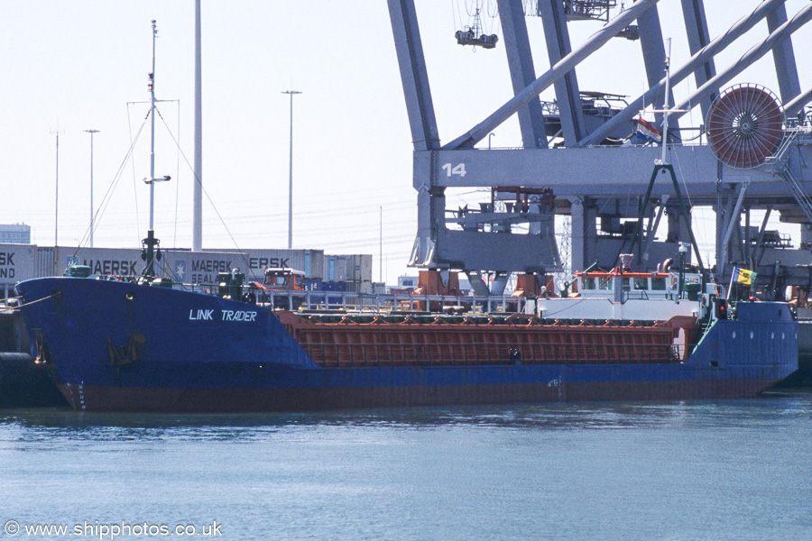 Photograph of the vessel  Link Trader pictured in Europahaven, Europoort on 17th June 2002