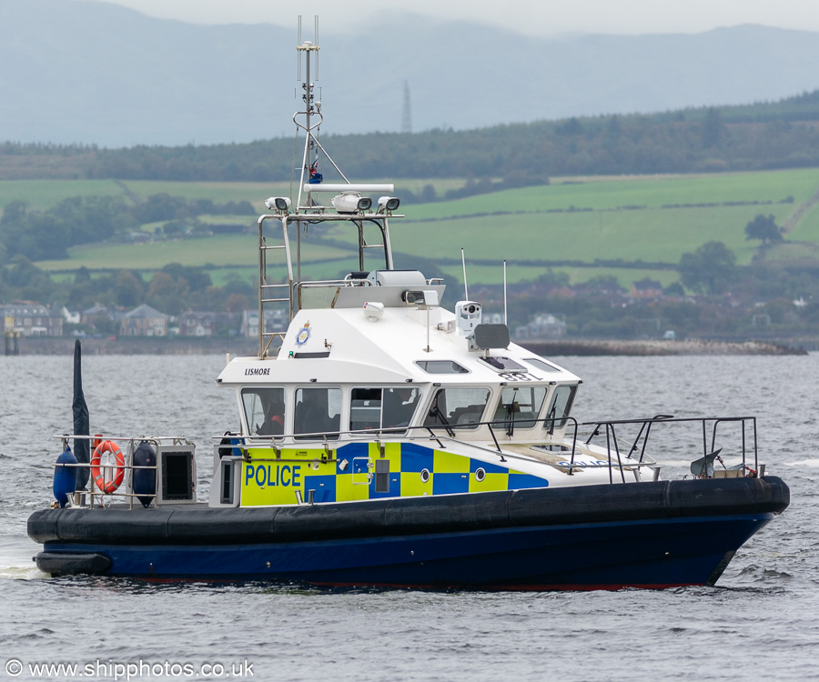 Photograph of the vessel  Lismore pictured passing Greenock on 27th September 2023