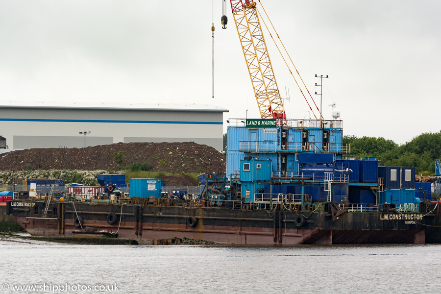 Photograph of the vessel  L.M. Constructor pictured at Bromborough on 20th June 2015