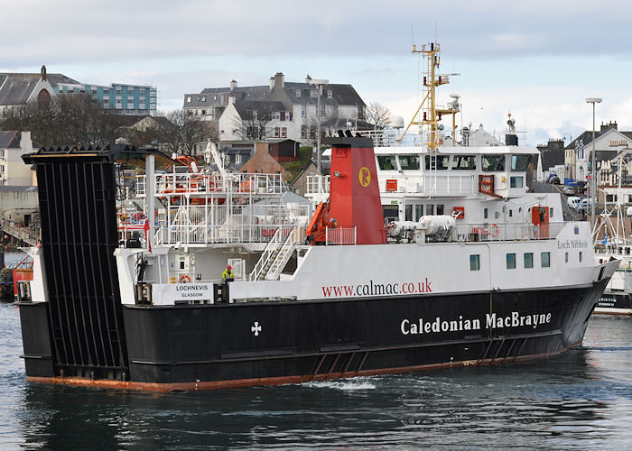 Photograph of the vessel  Lochnevis pictured at Mallaig on 10th April 2012