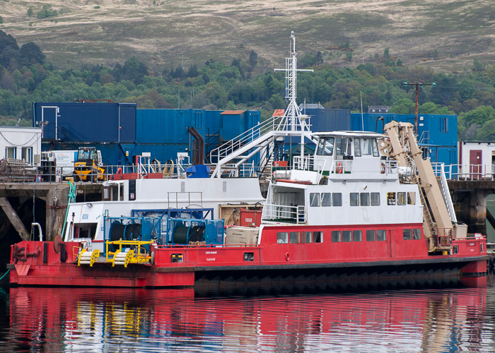  Loch Sunart pictured at Fort William on 11th May 2014