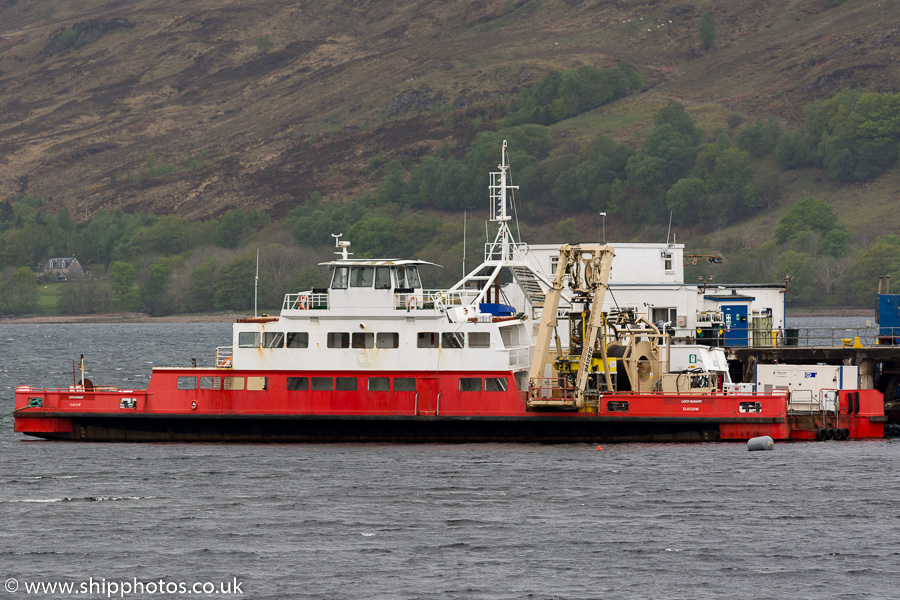  Loch Sunart pictured at Fort William on 19th May 2016