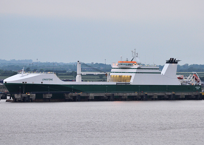 Photograph of the vessel  Longstone pictured at Killingholme on 21st June 2012