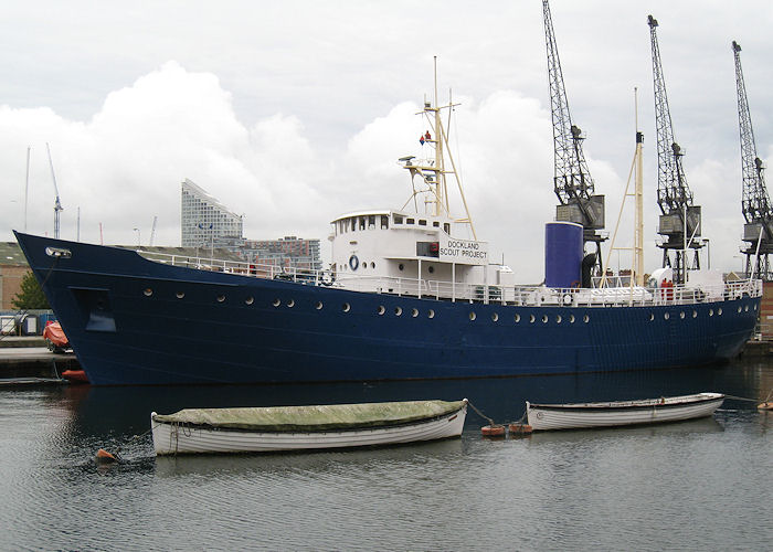 Photograph of the vessel  Lord Amory pictured in West India Dock, London on 21st October 2009
