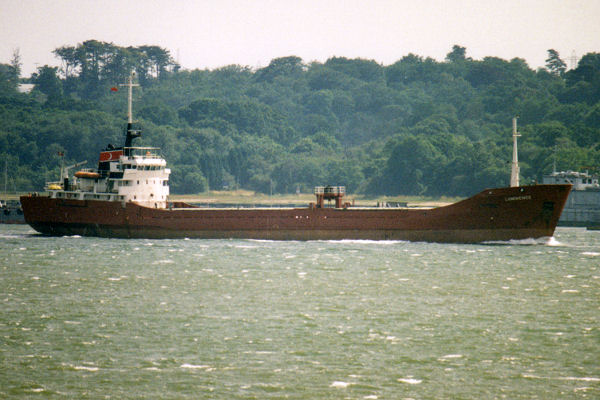 Photograph of the vessel  Luminence pictured arriving in Southampton on 30th July 1996
