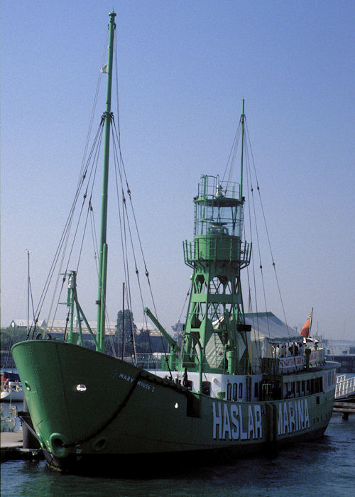 Photograph of the vessel  Light Vessel No. 1 pictured at Gosport on 21st July 1996