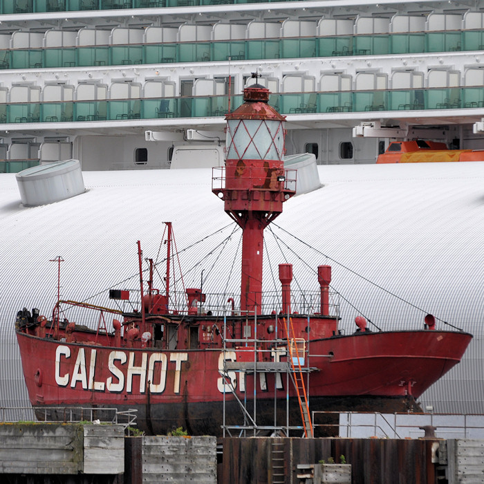 Photograph of the vessel  Light Vessel No. 78 pictured in Southampton Docks on 20th July 2012
