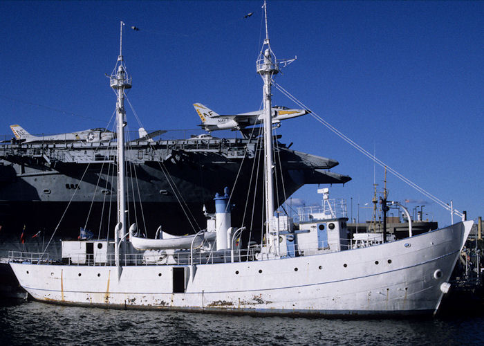  Lightship #84 pictured preserved at New York on 18th September 1994