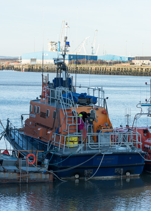 rv Mabel Alice pictured at Blyth on 28th December 2014
