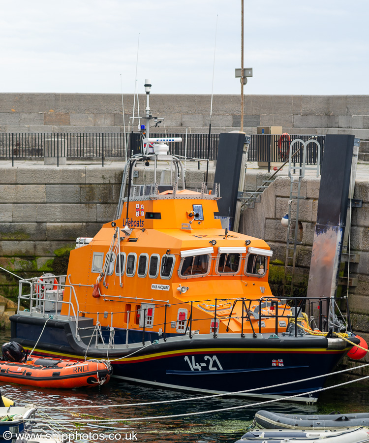 Photograph of the vessel RNLB Macquarie pictured at Donaghadee on 29th June 2023